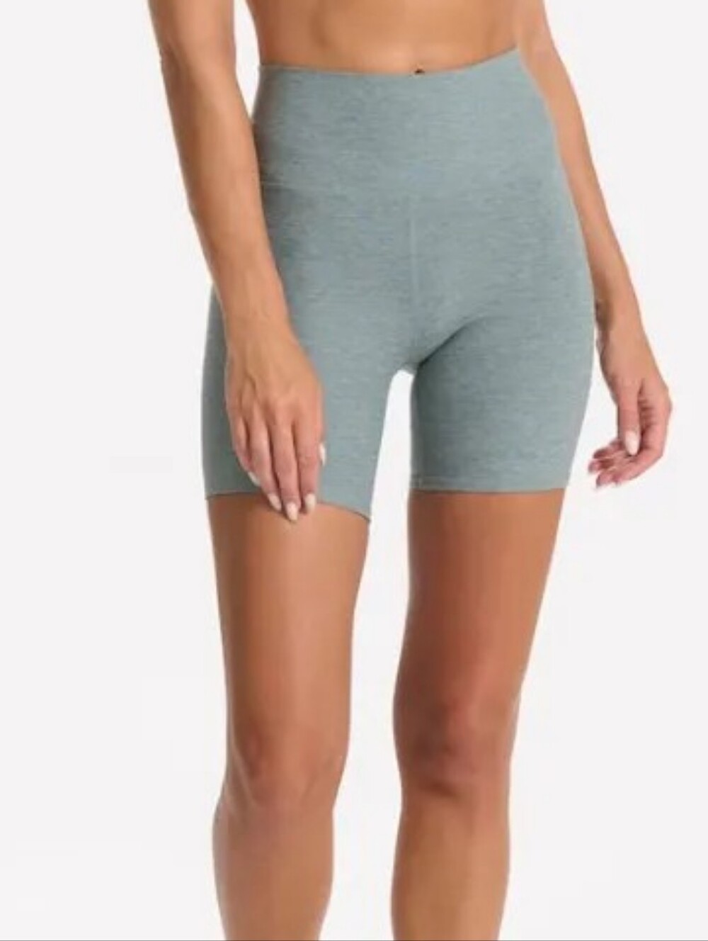 Vuori Sage Green Heather Elevation Short
